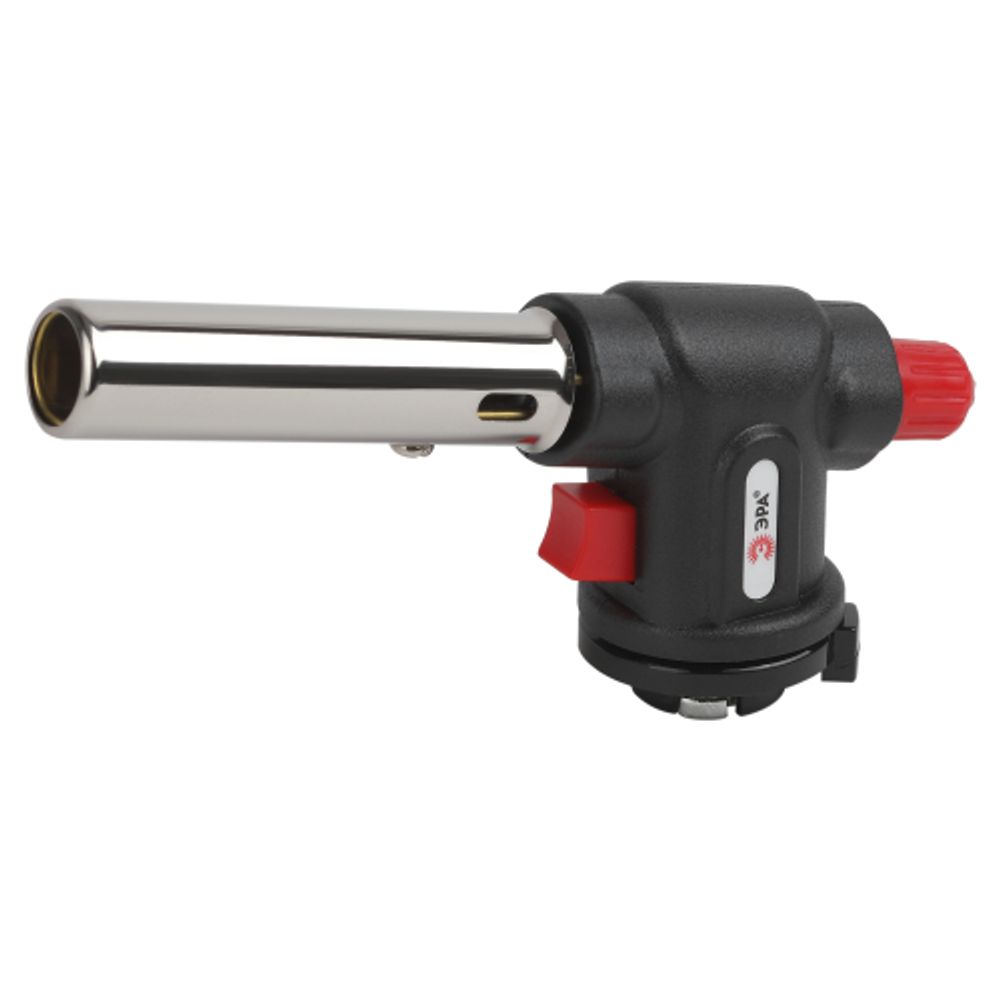 Горелка газовая ЭРА GB-06P с пьезоподжигом установка на баллон вращение 360 градусов | Газовые горелки