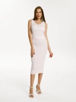 Юбка в рубчик