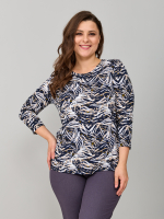 Лонгслив ЛНв-306/полосы-насинем