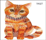 Пазл деревянный фигурный "Рыжий кот" 139дет. МС-5578-21 (Basir)