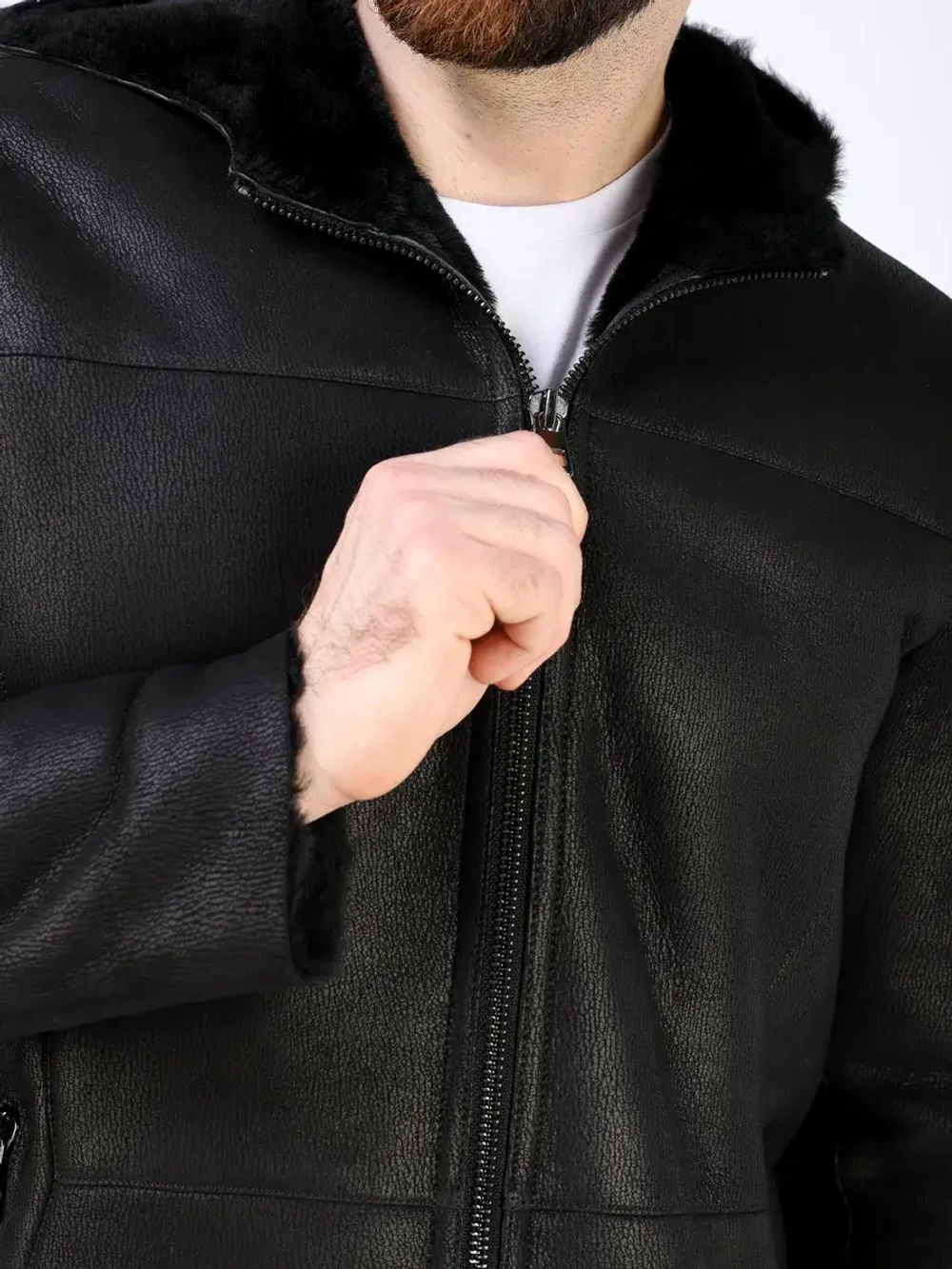 Дубленка зимняя натуральная