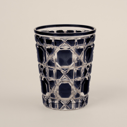 Стакан глазурный Cannage темно-синий
