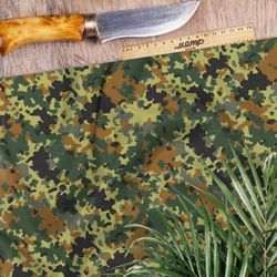 Ткань атлас песочно-зеленый хаки