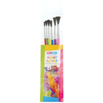 Набор кистей 6шт. № 1, 2, 3, 4, 5, 6 синтетика, круглые (Спейс)