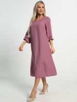 Платье Джасти (серо-розовое) П15723-4М LT Collection