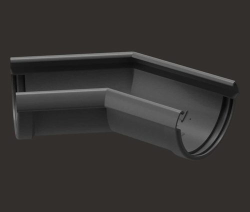 Döcke LUX Угловой элемент 135˚ (Графит)