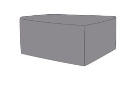 Защитный чехол на стол Латте 160×95×75 см, цвет серый