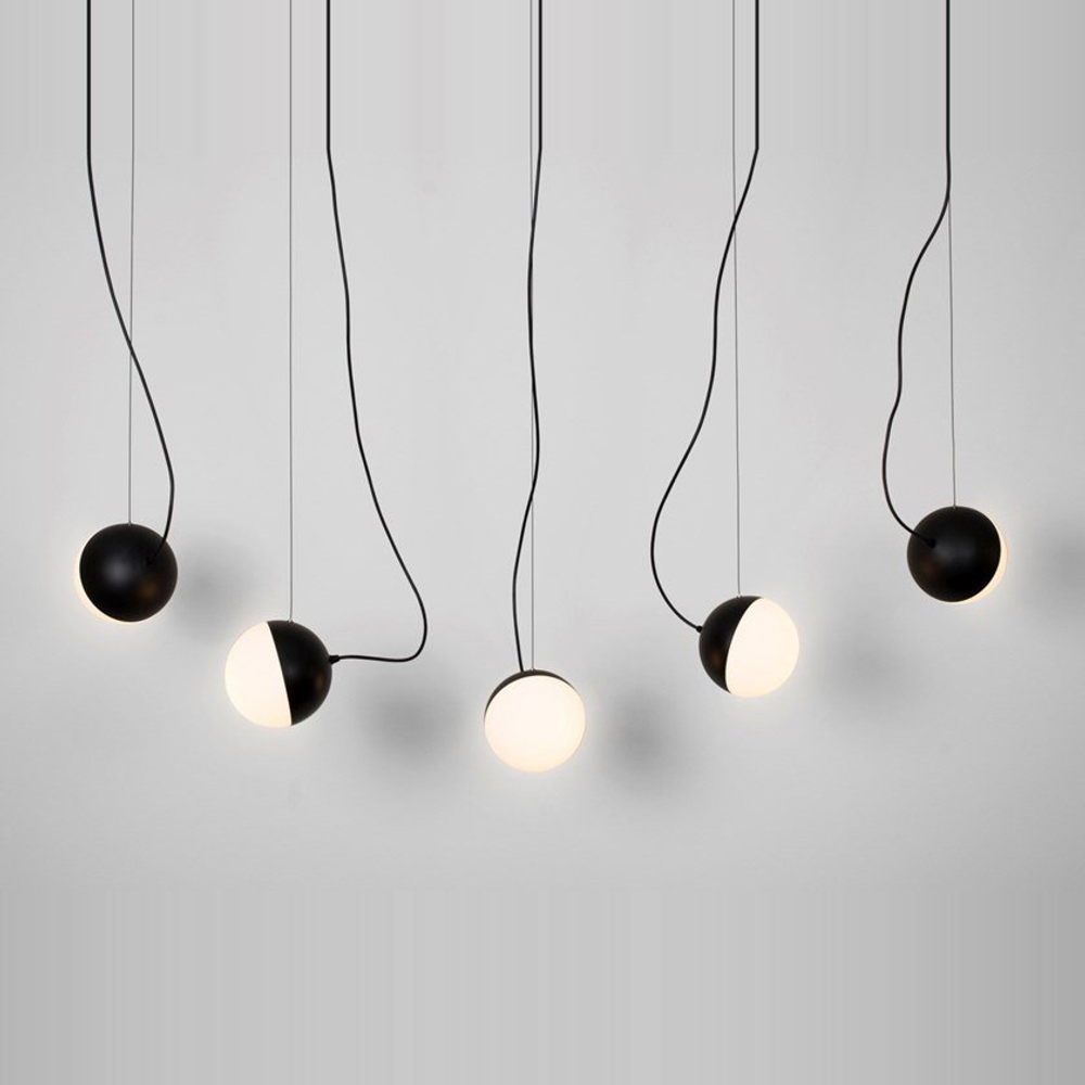 Подвесной дизайнерский светильник  Half by Milan Lighting