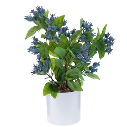 GAEM Цветочная композиция "Голубика", L21 W19 H34 см