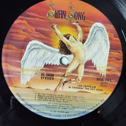 Винтажная виниловая пластинка LP Led Zeppelin In Through The Out Door (USA 1979)