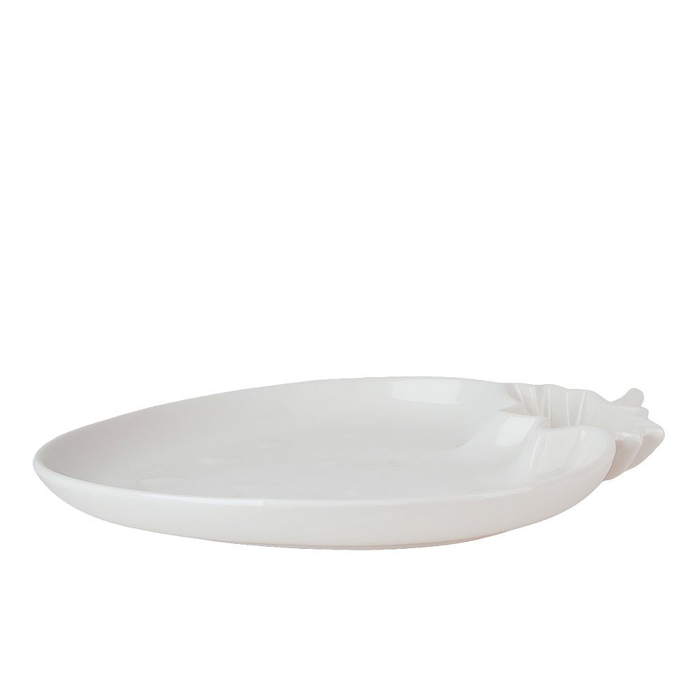 Блюдо сервировочное " " 25,5*21,5*3см. (min4) (фарфор) (транспортная упаковка)