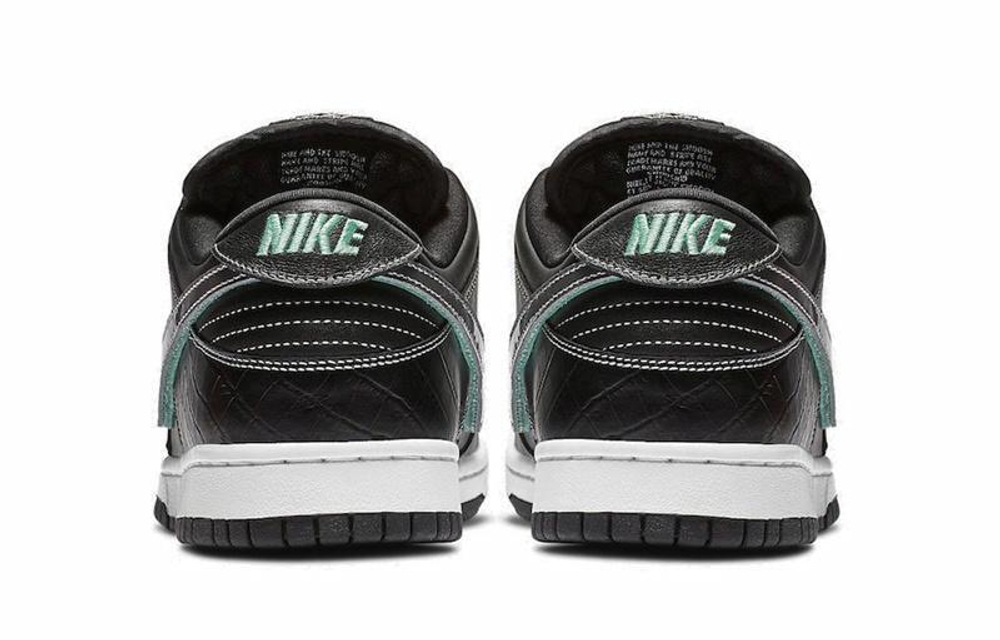 Кроссовки Diamond Supply Co. X Nike Dunk Sb Black "Black"