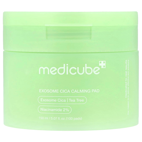 Medicube, Exosome Cica Calming Pad, 100 подушечек, 150 мл (5,07 жидк. Унции)