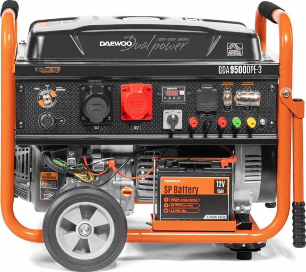 Генератор бензиновый DAEWOO GDA 9500 DPE-3 GDA 9500DPE-3