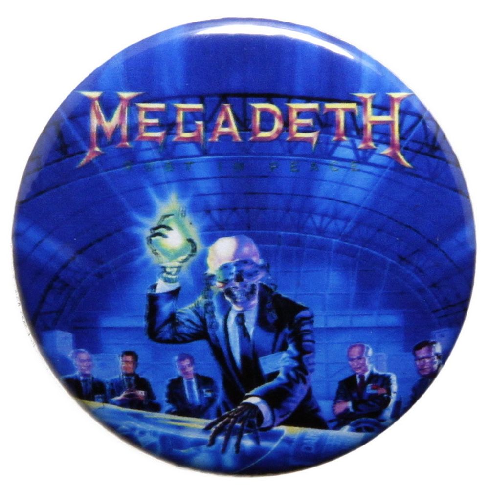 Значок Megadeth Rust In Peace (471)