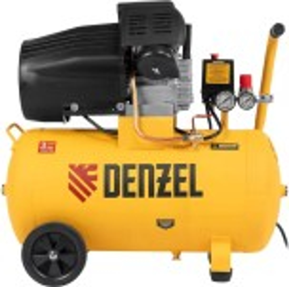 Компрессор поршневой Denzel DCV1800/50 58168