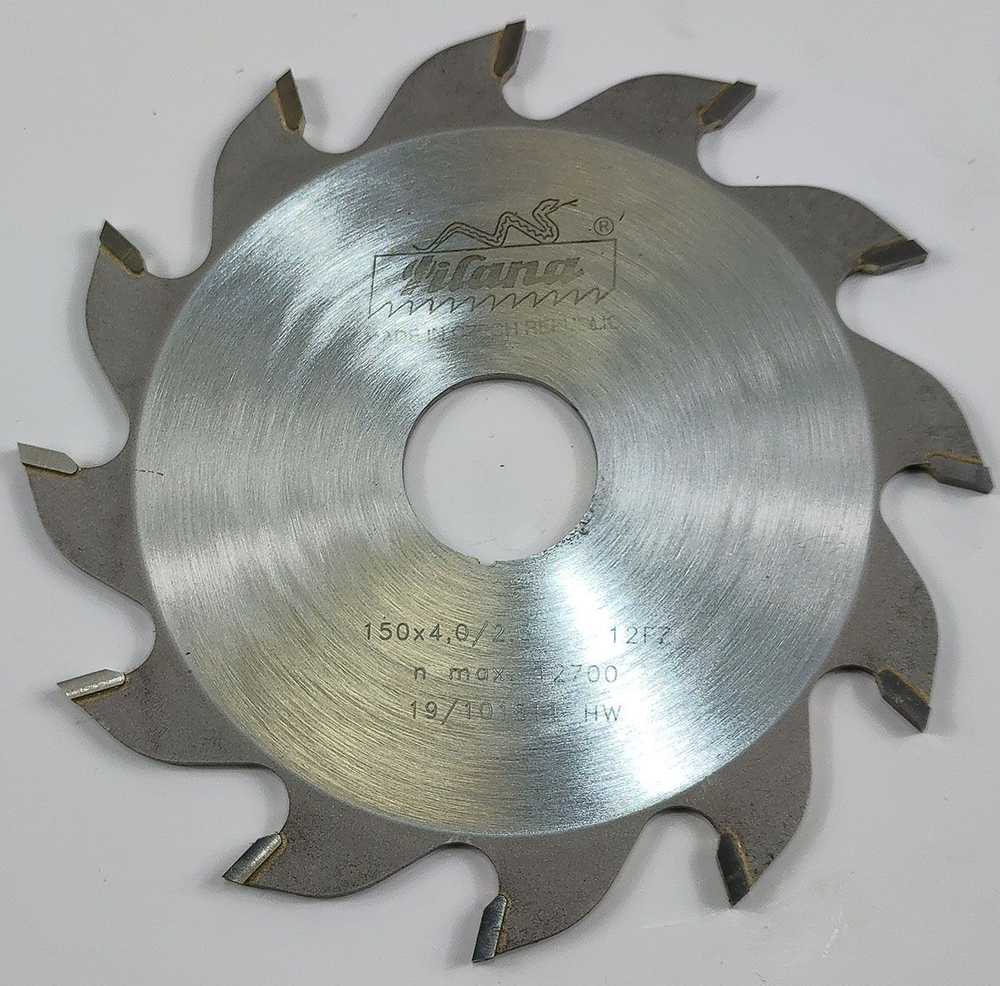 Пила дисковая TCT "Pilana" 150x4.0/2.5x30 z12 92 FZ