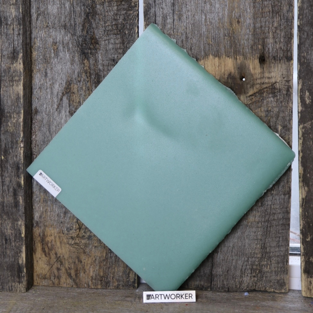 Смальта светло - зеленого цвета в кирпичиках купить с доставкой по всей России.