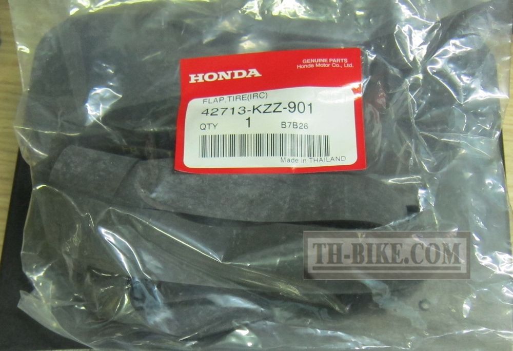 42713-KZZ-901, FLAP, TIRE (IRC). Flap 18" (CRF, KLX)