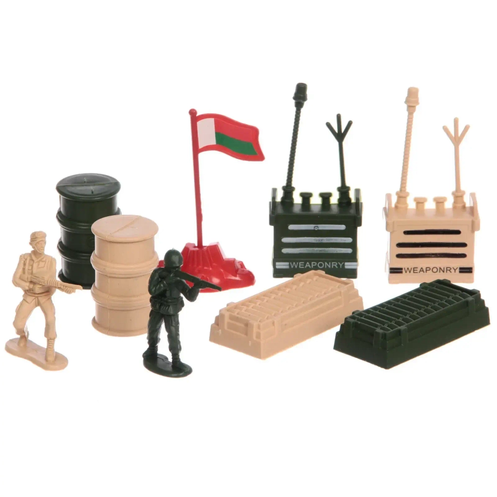 Набор армия «Огонь!», 22 предмета, 25*19*26 см, шоу-бокс