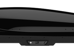 Автобокс на крышу LUX IRBIS 206 (470 литров) серый глянцевый