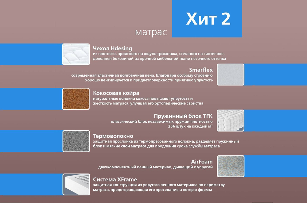 Матрас Хит 2 mek