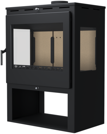 Печь каминного типа КАНТРИ-10