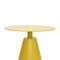 Столик кофейный Marius, Ø50х55 см, желтый