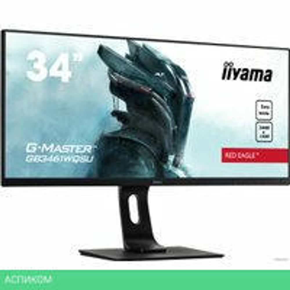 Игровой монитор Iiyama G-Master Red Eagle GB3461WQSU-B1