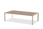 Стол кофейный Brafritid Стокгольм бежевый, алюминий, закаленное стекло с керамической печатью