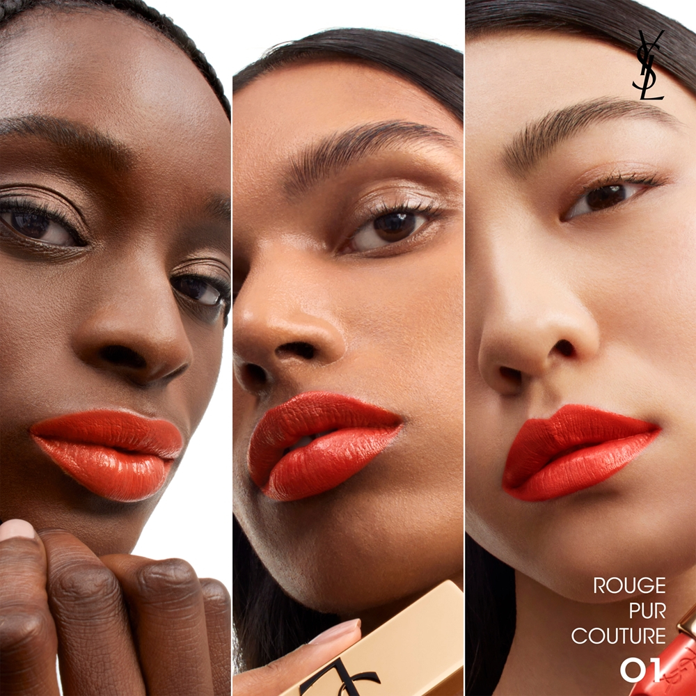 Yves Saint Laurent Rouge Pur Couture - Помада для женщин O1 Wild Cinnamon, 3 g