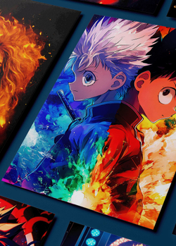 Картина на стену на металле от MetallSubArt "Хантер х Хантер"