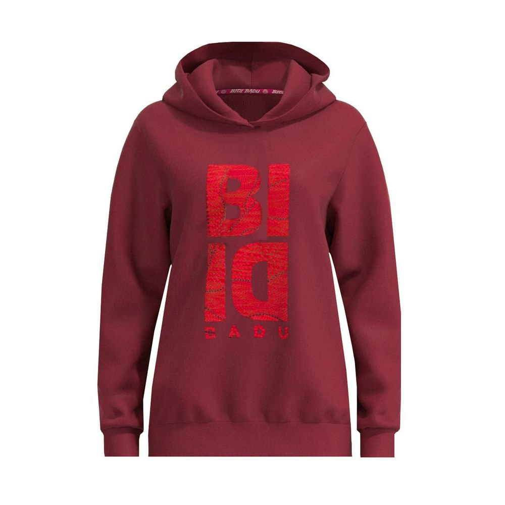 ОДЕЖДА ДЛЯ ТЕННИСА Девочки, Толстовка BIDI BADU PROTECTED LEAFS CHILL JUNIOR HOODY .