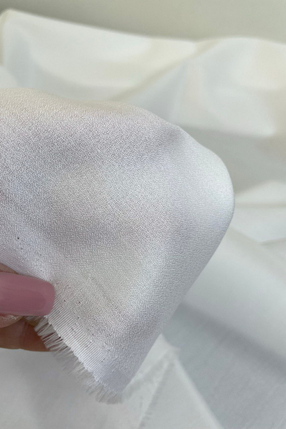 Плательная белый, жаккард креп, хлопок NB#034