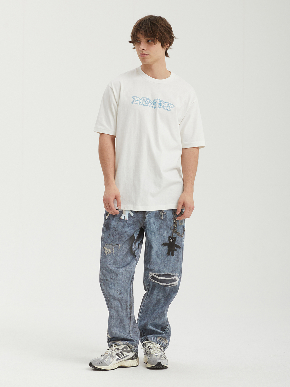 Мужские Джинсы Real Pants Wide Leg