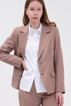 Жакет женский 4547зп, орех #38Ор044547зп