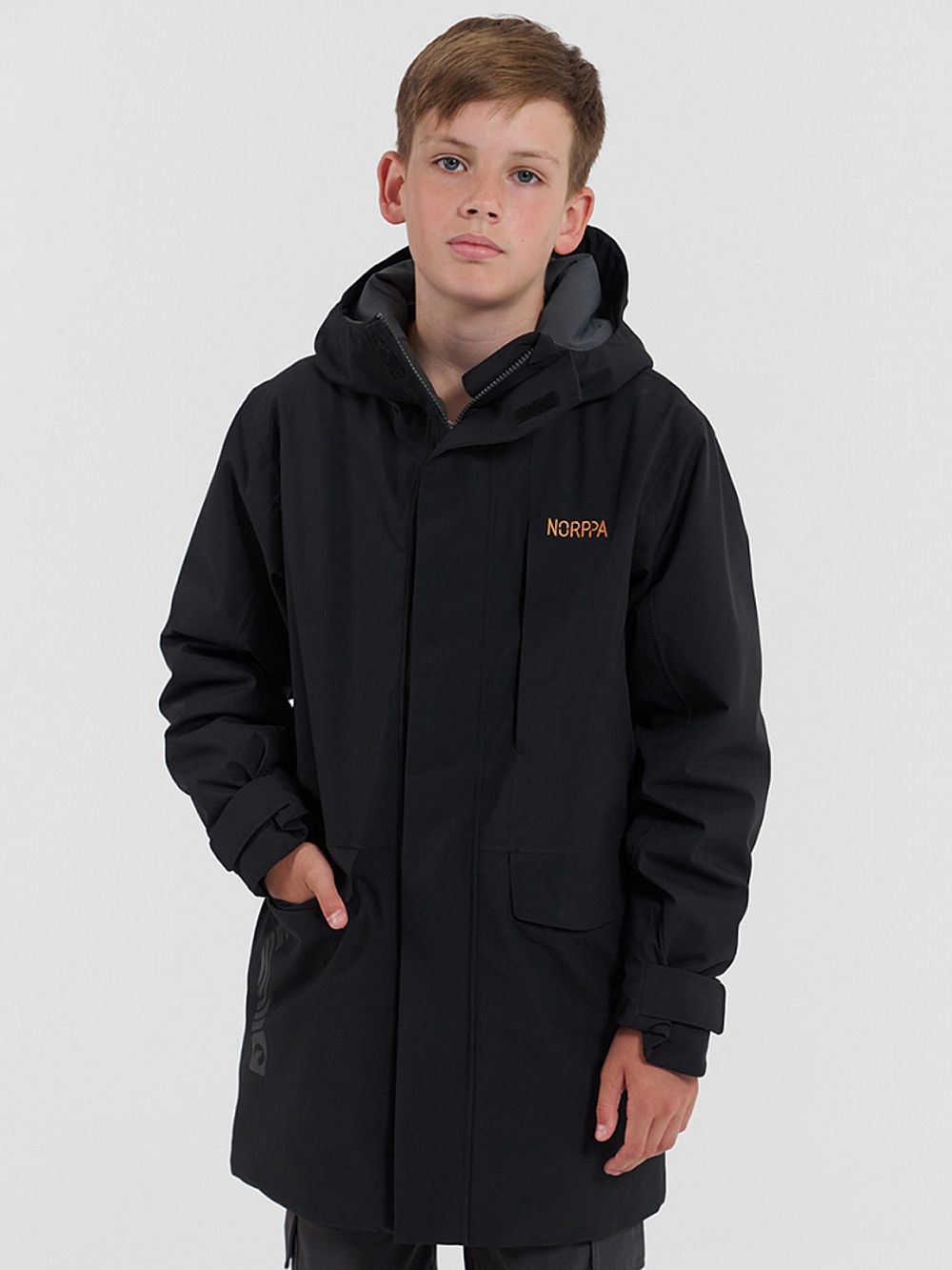 Куртка подростковая для юноши LIMAN NORPPA чёрный
