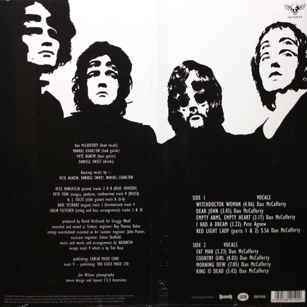 Nazareth / Nazareth (Coloured Vinyl)(LP)