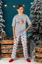 Костюм для мальчика Каникулы-2.2 Виотекс СЕРЫЙ МЕЛАНЖ