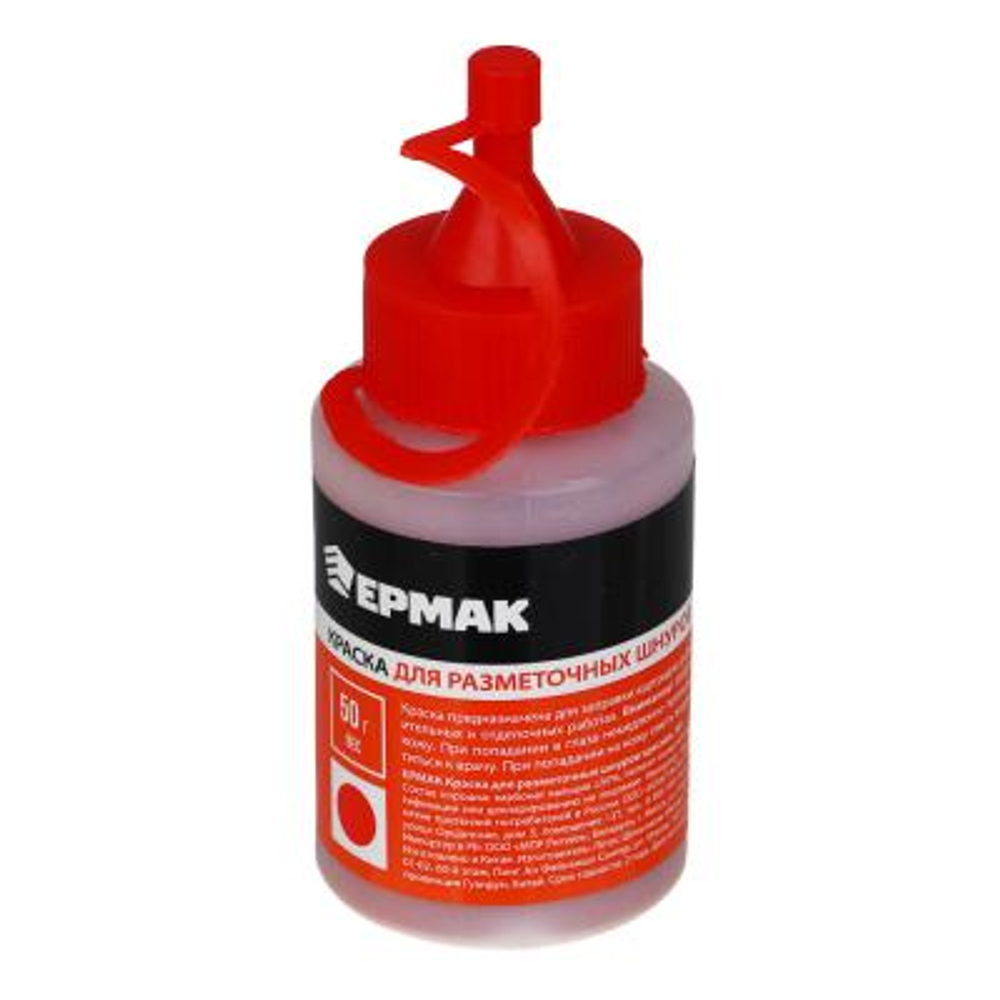Краска для разметочных шнуров 50г, красная