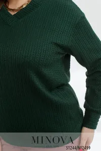 Свитер 2499-зеленый Minova