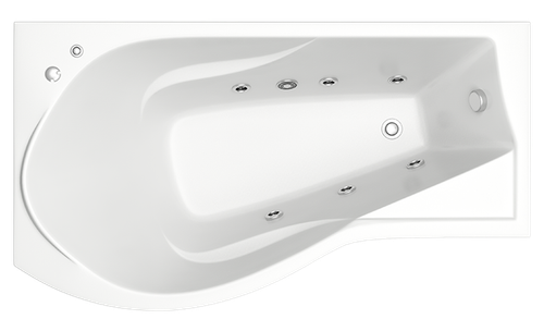 Гидромассажная ванна Bas Капри L 170х94,5