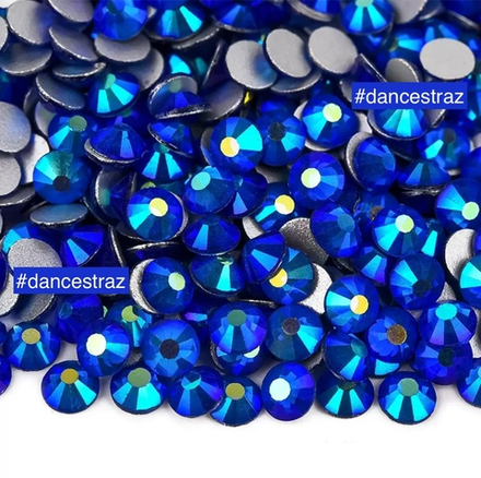 Стразы клеевые, Sapphire AB, P33, SS16, 1440, (F2)