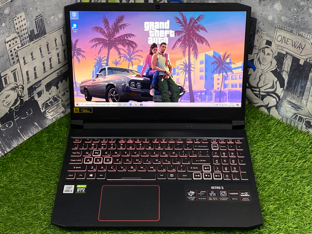 Игровой Acer 15.6' i5-10300H/RTX 3060 6GB/ IPS 144Hz/16GB/512GB/Nitro 5 AN515-55-55GK[NH.QB2ER.005]/Windows 10