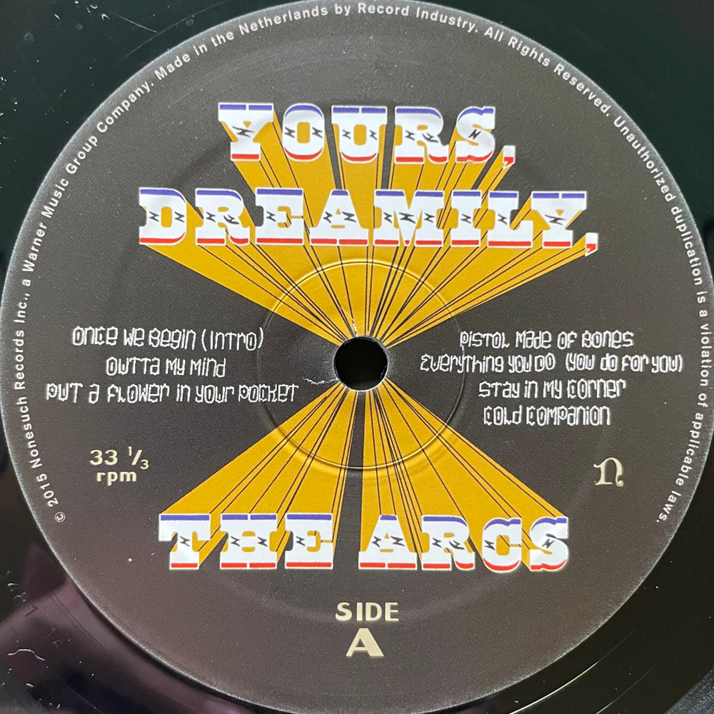 The Arcs – Yours, Dreamily (Голландия 2015г.)