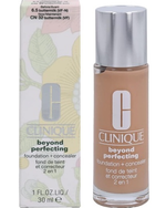 Clinique Тональный крем и консилер Beyond Perfecting, пахта, 30 мл