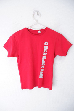 Футболка StanPromo красная на 7-8 лет