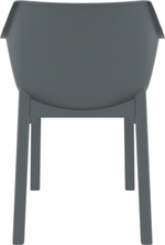Кресло пластиковое Siesta Contract Dora, темно-серый