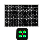 Панель управления (2 ряда, 4 кнопоки, RGB), Marine Rocket