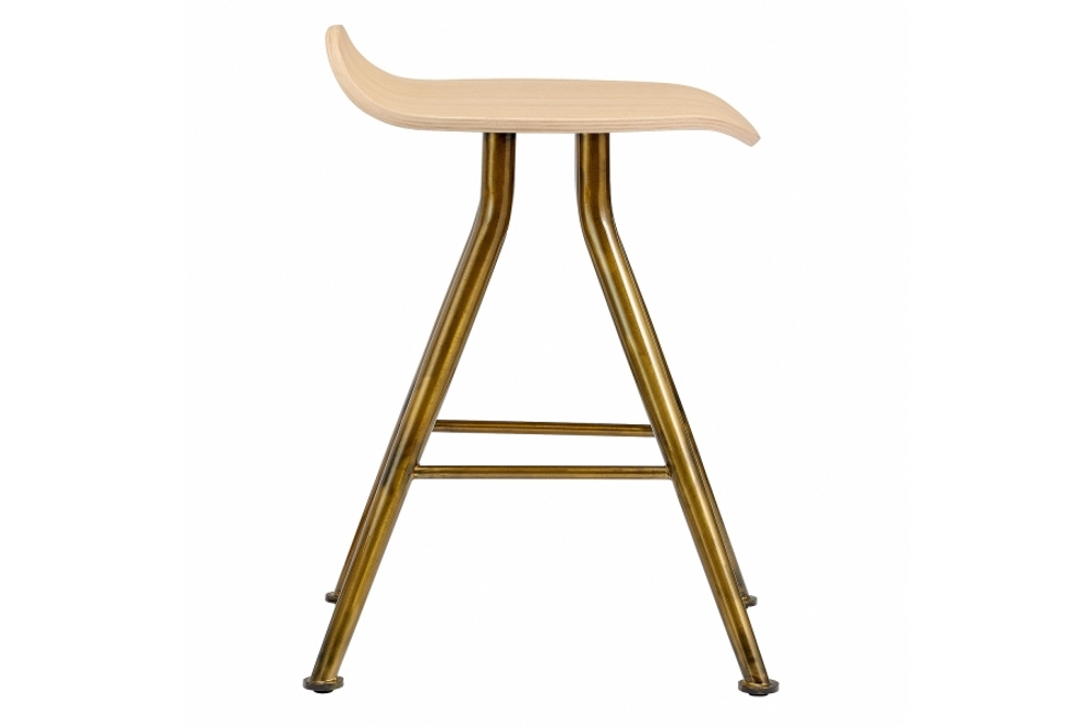 Табурет Barfly, латунь